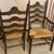French Country Dining Set: 48” table + 3 leaves, 6 chairs, 2 pc Hutch 3 thumbnail
