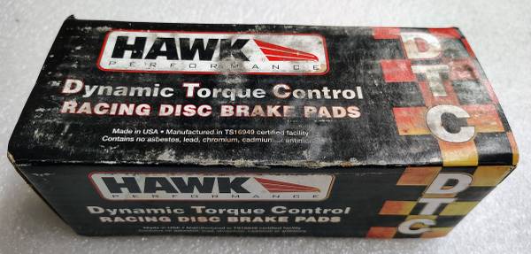 Hawk HB113G.590 Front DTC-60 Race Brake Pads Fits CRX and other Hondas 1