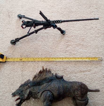 Big 1/6 50 caliber machine gun with detachable tripod 1