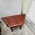 Antique Style Corner Side Table Drawer Barley Twist Legs Mahogany Fini 4 thumbnail