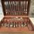 Silver plated Flatware set assorted items Silverware 1 thumbnail