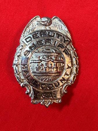 1950s Hall County Sheriff (Hall County, Georgia) Deputy Mini Badge - $150 (Hall County, Georgia)63469932558339120