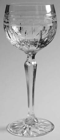 Crystal wine glasses/goblets Hock Wine Monarch by WEDGWOOD, vintage 1