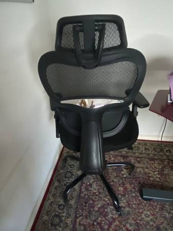 WORKS GREAT! High-end Ergonomic Mesh Office Adjustable Chair $80 - $80 (North Dallas)63471229086211121