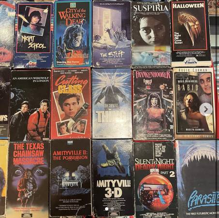 Wanted looking to buy vhs from closed rental stores 1