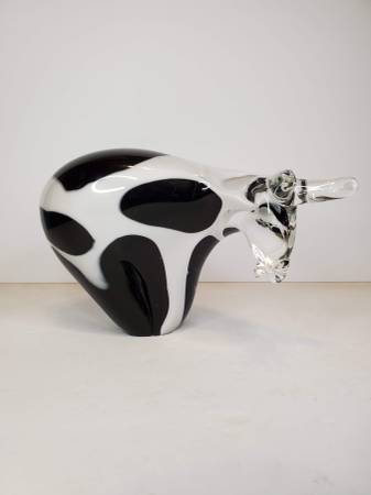 Glass Cow 4.5" tall 1