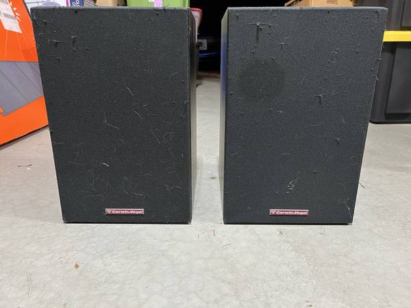Vintage Cerwin Vega bookshelf speakers 1