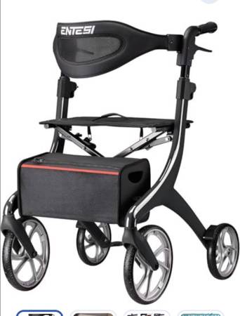 Foldable Rolling Walker Rollator With Seat NEW ( Similar to Drive Nitro ) 1