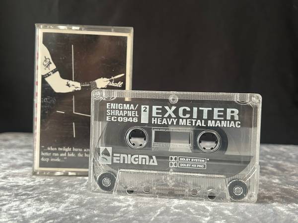 EXCITER “Heavy Metal Maniac”, cassette tape 1