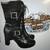 Harley-Davidson Adria Black Leather Boots (11M) 2 thumbnail