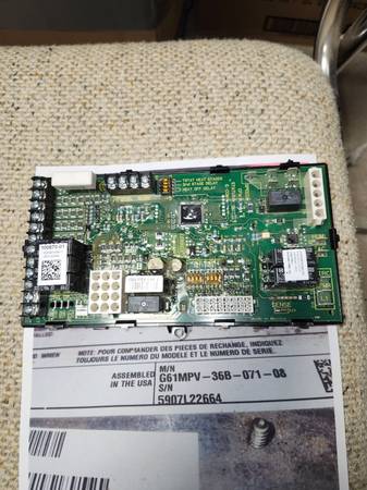 Furnace Control Board OEM# 100870-01 1