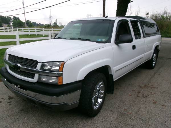 2003 Chevy Silverado K1500 Cabina extendida cama larga, cuero ¡NICE! - $4,450 (West Newton, PA)63654694755329120