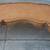 French Provincial Kidney-Shaped Leather-Top Cherry-Wood Coffee Table 2 thumbnail