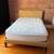 Full Size Upholstered Bed Frame & Mattress – Excellent Condition 3 thumbnail