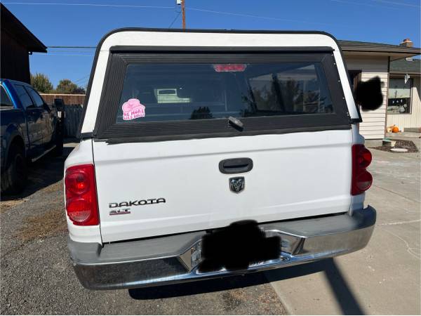 2006 Dodge Dakota Pickup – 139k Miles – Camper Top Included - $8,800 (Yakima)63436932882691121
