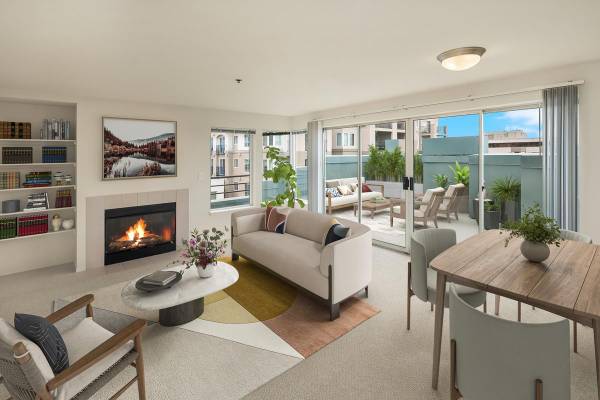 $1,891 / 488ft2 - Oficial de cortesía, sin humo, chimenea de gas, pisos de madera dura (Lower Queen Anne)63786707929473121