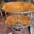 Vintage Italian Inlaid Bar or Serving Cart - 31x17x27 2 thumbnail