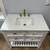 Bathroom Vanity White w/ Stone Countertop - NEW 2 thumbnail