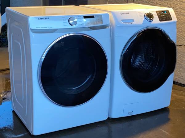 👉 FRONT LOADER SAMSUNG WASHER GAS DRYER SET 1