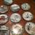 1990s hand painted porcelain plates (set of 13) 2 thumbnail