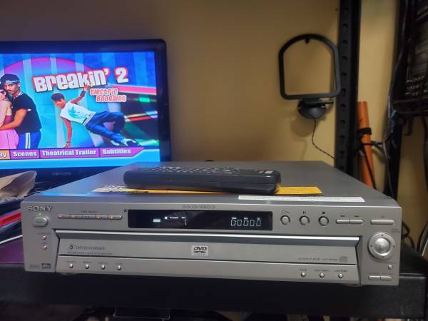 Sony dvd cd changer with remote 1