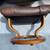 brown leather Ekornes Stressless Chair and Ottoman 3 thumbnail