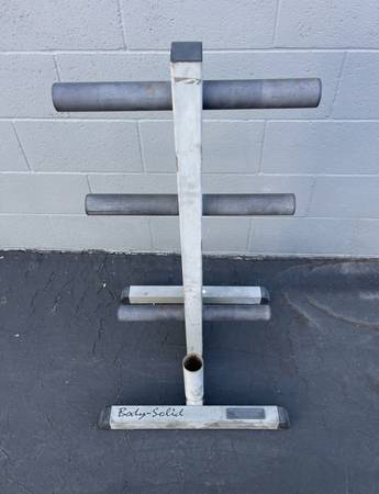 Body Solid 6-Post Olympic Weight Tree and Bar Holder… Home Gym Fitness 1