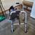 Clever-Lite LS Aluminum Folding Walker w/ Adjustable Height 3 thumbnail
