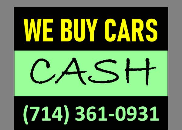 >> WE BUY CARS - INSTANT QUOTE - USED & JUNK << 1
