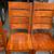 4 DINING ROOM CHAIRS HEAVY SUPER STRONG ALL WOOD 3 thumbnail