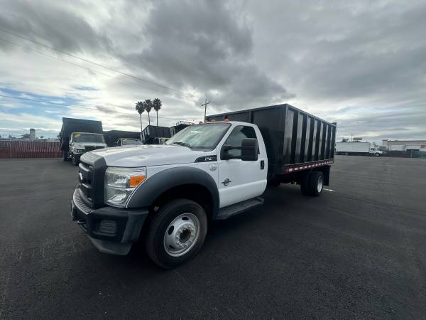 *2016 Ford Super Duty F-450 DIÉSEL 6.7 L 14F larga CAMA VOLCADORA - $45,500 (hayward / castro valley)63470419420033121