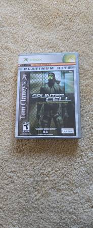 Splinter Cell (Original Xbox) CIB COMPLETE & TESTED Excellent 1