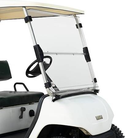 Clear Windshield for Yamaha Golf Cart 1995 Thru 2002 - B005HSSFKW 1