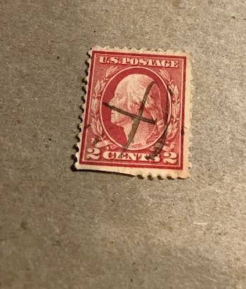 George Washington rare stamp; 1