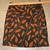 Dorothee Schumacher Wrap Black and Orange Wrap Mini Skirt -Large 4 thumbnail