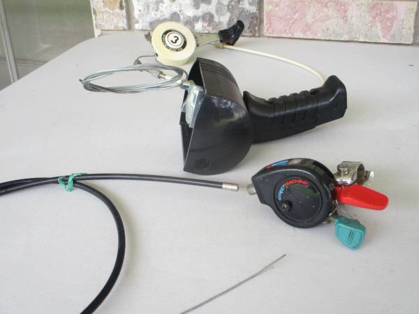 3 Styles Bicycles Shifters-A 3sp Click Stick & Another 3sp & a 2speed 1