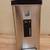 Brushed SS slim trash can with step-on pedal-operated lid 1 thumbnail