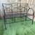 Vintage metal bench 4 thumbnail