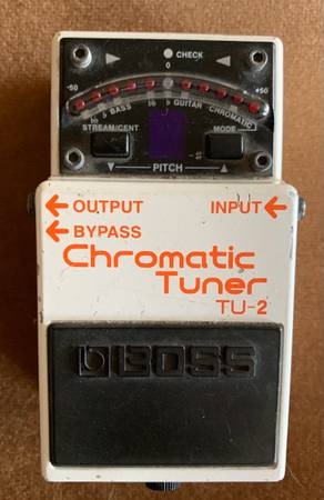 Boss TU-2 Tuner Pedal 1