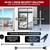 Upgraded Door Security Bar & Sliding Patio Bar, Heavy Duty Stoppers 2 thumbnail