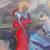 Abstract Seriolithograph Jazz Singer Signed S. Bloom 10 thumbnail