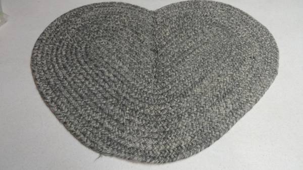 Heart Rug, Runner, and a Table Runner 1