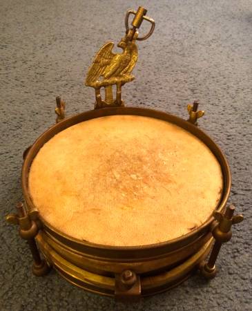 Antique Marching Drum 1