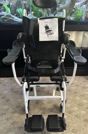 ActiveAid 285TR Tilt-in-Space Shower Commode Wheelchair 1