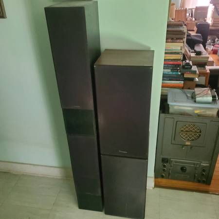 Vtg. 3-Way Speakers Technics - Jensen 1