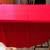 Red Tablecloth, 55” x 74”, Vera 2 thumbnail