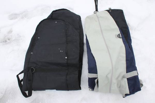 2 snowboard bags with zipper and shoulder pads for $55 1