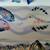 LARGE FISH PAINTING PLATTER 19" X 9" X 2" ITALIAN JRM CERAMICA 5 thumbnail