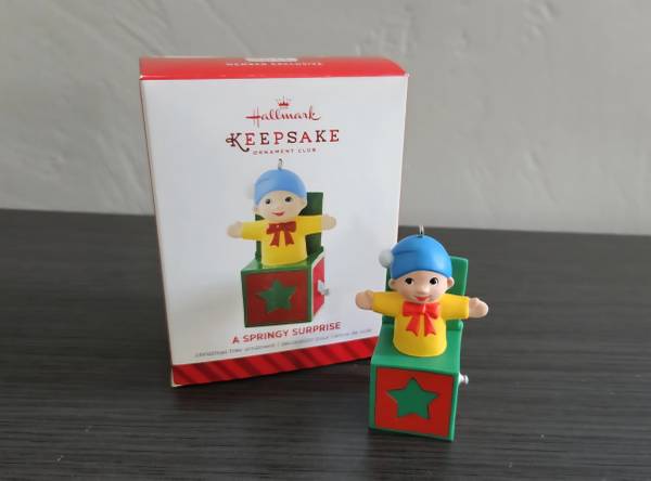 Hallmark A Springy Surprise Christmas Ornament 1