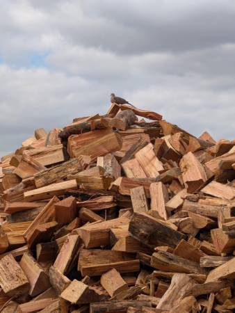 2 full cord $700 delivered two year seasoned softwood fir fire wood 1